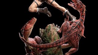Lara Croft The Lost Valley - Tomb Raider Statue 1/4