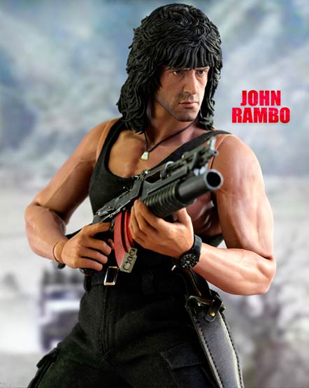 Obrázek John Rambo III od ThreeZero