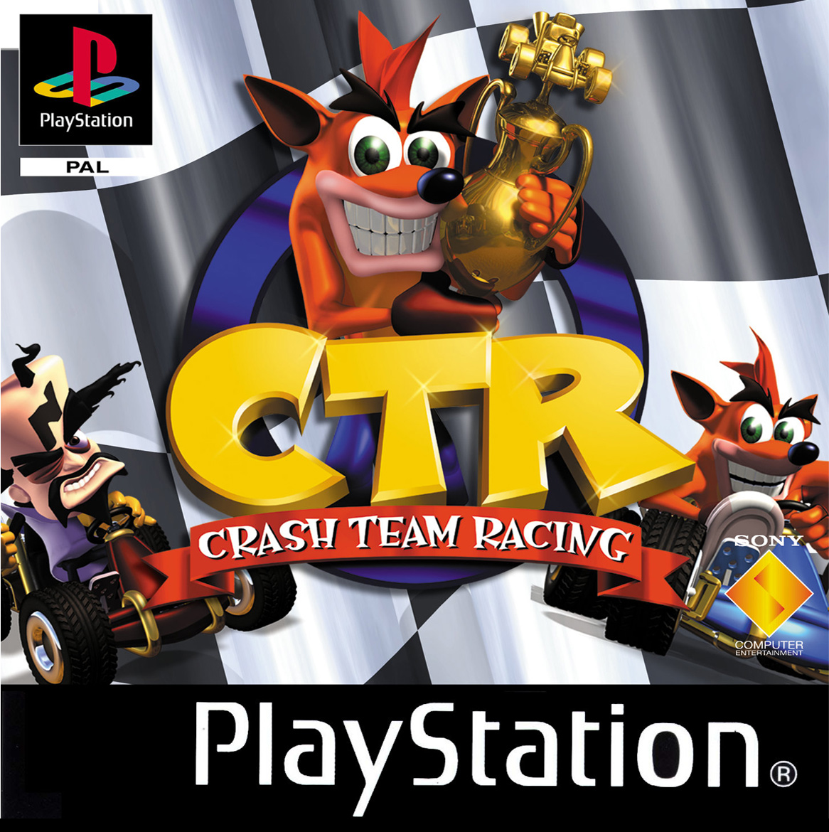 Obrázek Crash Team Racing - Playstation Cover