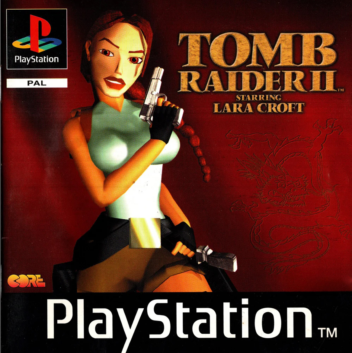 Obrázek Tomb Raider 2 - Playstation Cover